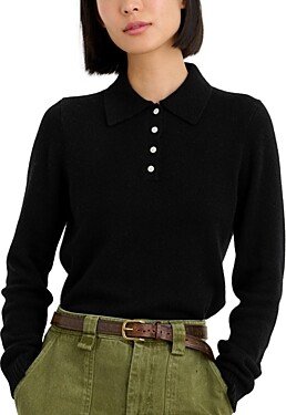 Alice Cashmere Polo Sweater