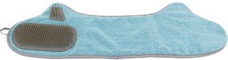 The 'Bryer' 2-in-1 Microfiber Grooming Towel & Brush