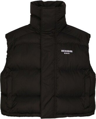 Dolce & Gabbana DGVIB3 Logo-Embroidered Quilted Gilet