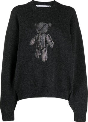 Beiress wool crew-neck jumper