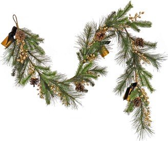 National Tree Company HGTV Home Collection Unlit Artificial Christmas Garland-AA