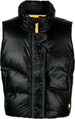 Logo-Patch Padded Gilet-AZ