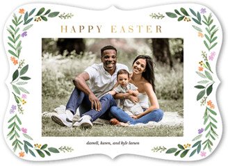 Easter Cards: Loving Frame Easter Card, White, 5X7, Matte, Signature Smooth Cardstock, Bracket