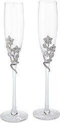 Olivia Riegel Flora Flute, Set of 2