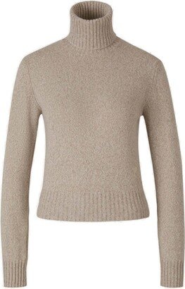 AMI Paris Ami de Coeur Turtleneck Knitted Jumper