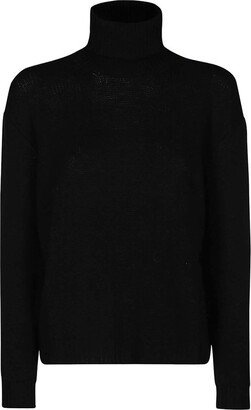 Turtleneck Knit Sweater-AB