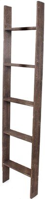 5 Step Rustic Wood Ladder Shelf - 57