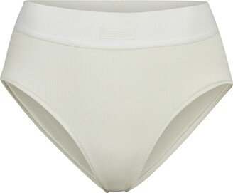 Cotton Rib Brief | Bone