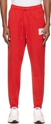 Nike Jordan Red Flight Lounge Pants