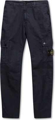 Logo Patch Cargo Pants-AA