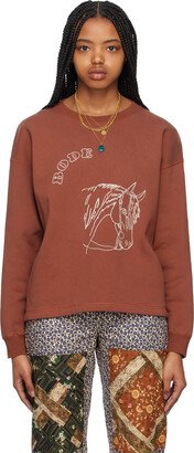 Brown Pony Sweatshirt