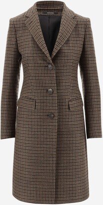 Wool Blend Long Coat