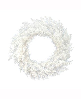 48 inch Sparkle White Spruce Artificial Christmas Wreath Unlit