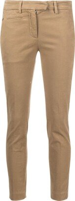 Skinny-Cut Cropped Trousers