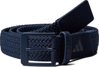 Braided Stretch Belt (Collegiate Navy) Men's Belts