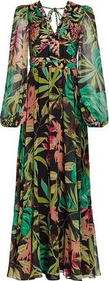 Tropicalia Cutout Maxi Dress