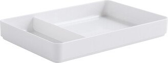 Radius 2-Section Divided Organizer White