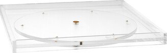 russell—hazel Acrylic Square Turntable for Bloc System Clear