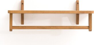 La Redoute Interieurs Oiled Acacia Shelf with Teak Finish