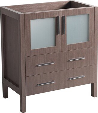 Torino 30 Single Free Standing Engineered Wood Vanity Cabinet