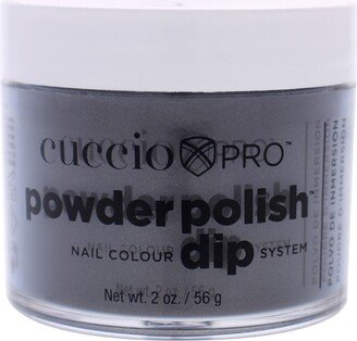 Pro Powder Polish Nail Colour Dip System - Silver With Grey Undertones by Cuccio Colour for Women - 1.6 oz Nail Powder