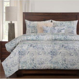 Indio Blue Cream Pasley Luxury Duvet Set