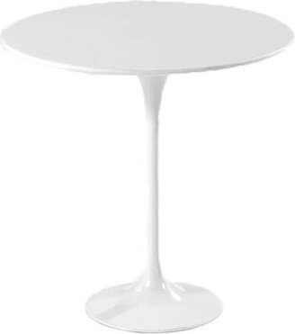 White Lacquer Tulip Side Table 20