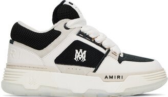 White & Black MA-1 Sneakers