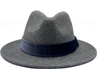 Nooki Design Frankie Wool Fedora-Grey