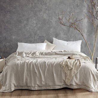 Byourbed Dark Sky Reserve - Portugal Made 100% Linen Oversized Comforter - Stone Taupe
