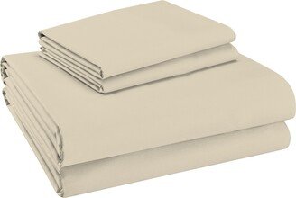 800 Thread Count Wrinkle Resistant Sateen Solid Sheet 4 Piece Set, King