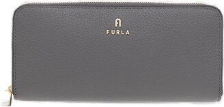 Camelia Logo Plaque Zipped Wallet