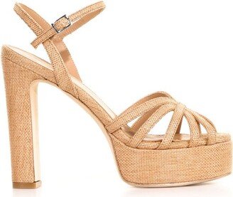 Strappy Platform Sandals-AD