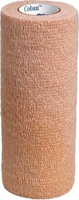 3M Coban Elastic Self-Adherent Cohesive Bandage Beige NonSterile 6 x 5 Yd 12 Ct