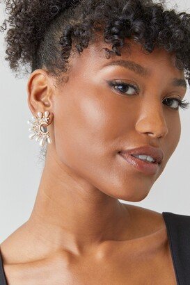 Rita Fanned Pearl Studs