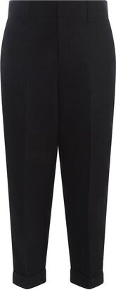 Tailored Straight-Leg Pants-AB