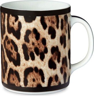 Leopard-Print Porcelain Mug