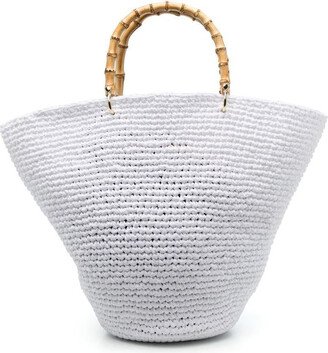 CHICA Corolla straw handbag-AB