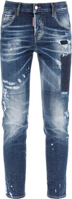 Cool Girl Cropped Jeans-AR