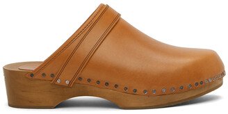 Brown Thalie Clogs