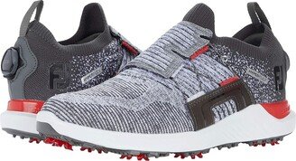 FootJoy Hyperflex BOA Golf Shoes (Grey/Red) Men's Golf Shoes