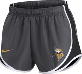 Women's Dri-FIT Logo Tempo (NFL Minnesota Vikings) Shorts in Grey