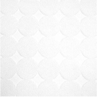 Sinemis Circle Bath Mat - White