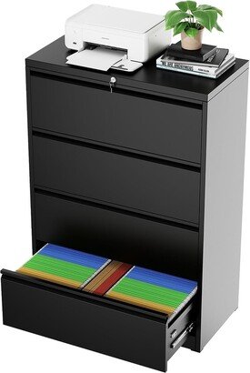 4 Drawer Lateral File Cabinet