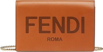 Roma Lettering Chain Wallet