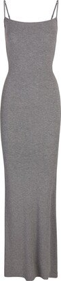 Soft Lounge Long Slip Dress | Heather Grey