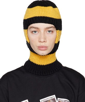 Sky High Farm Workwear Black & Yellow Bee Balaclava