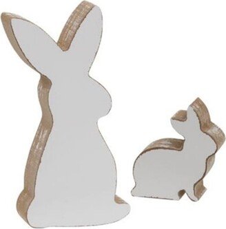 2/Set Bunny Cutouts - Set Of two