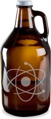 Atomic Atom Science Chemistry 64 Ounce Beer Wine Growler