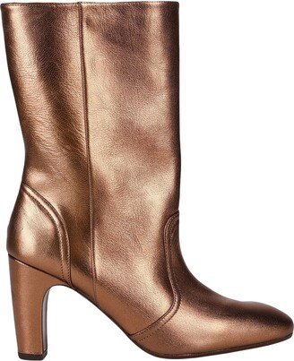 Ankle Boots Gold